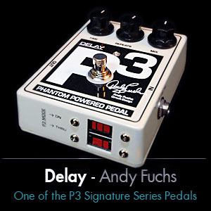 +P3 Signature Series - Andy Fuchs Delay Pedal